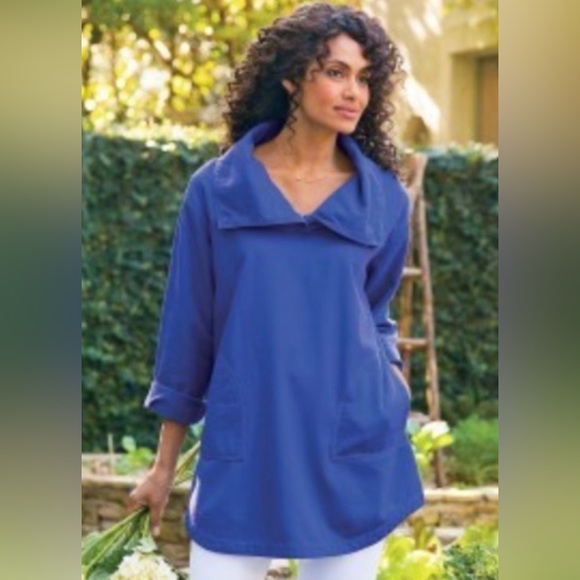 Soft Surroundings Cowl Neck oversized top - Picture 1 of 9